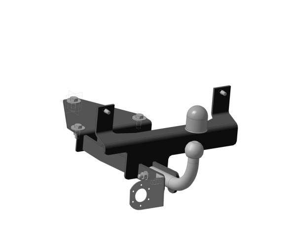 Фаркоп ORIS 1219-AN на LADA ЛАДА ВАЗ DATSUN Датсун